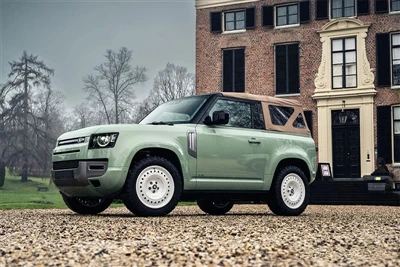 Модифициран Land Rover Defender кабриолет